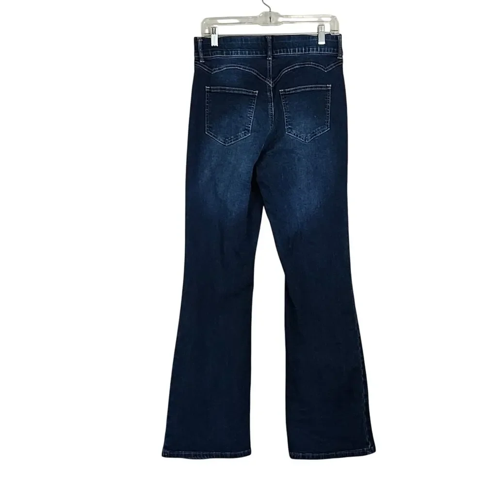 Indigo Poppy The Charley Bootcut Jeans sz 10 High Rise